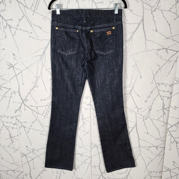 Joe's Jeans Dark Wash Stretch Denim Mid Rise Muse Bootcut Jeans - Picture 2 of 7